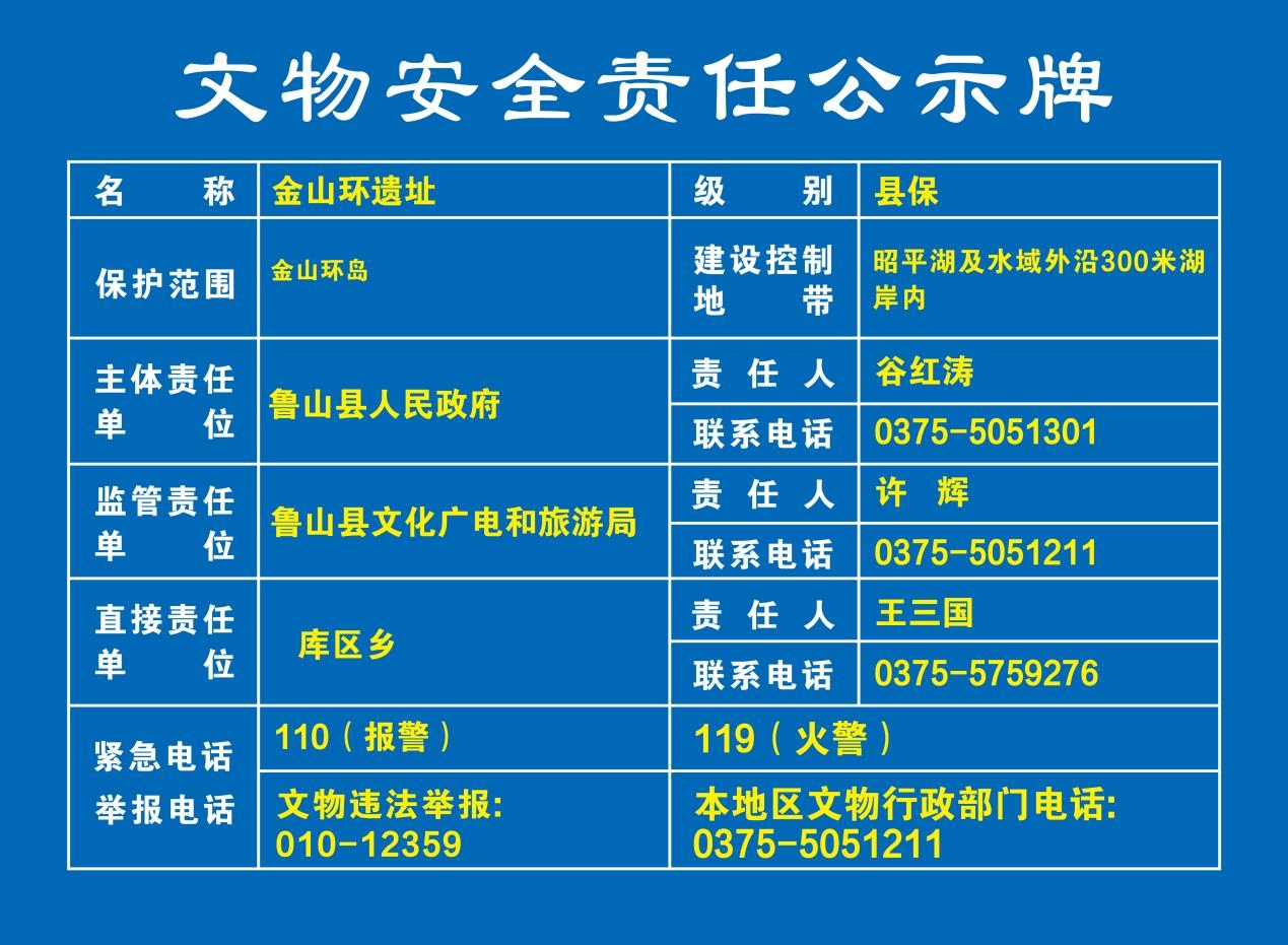 039金山环遗址 文物安全责任公示牌.jpg