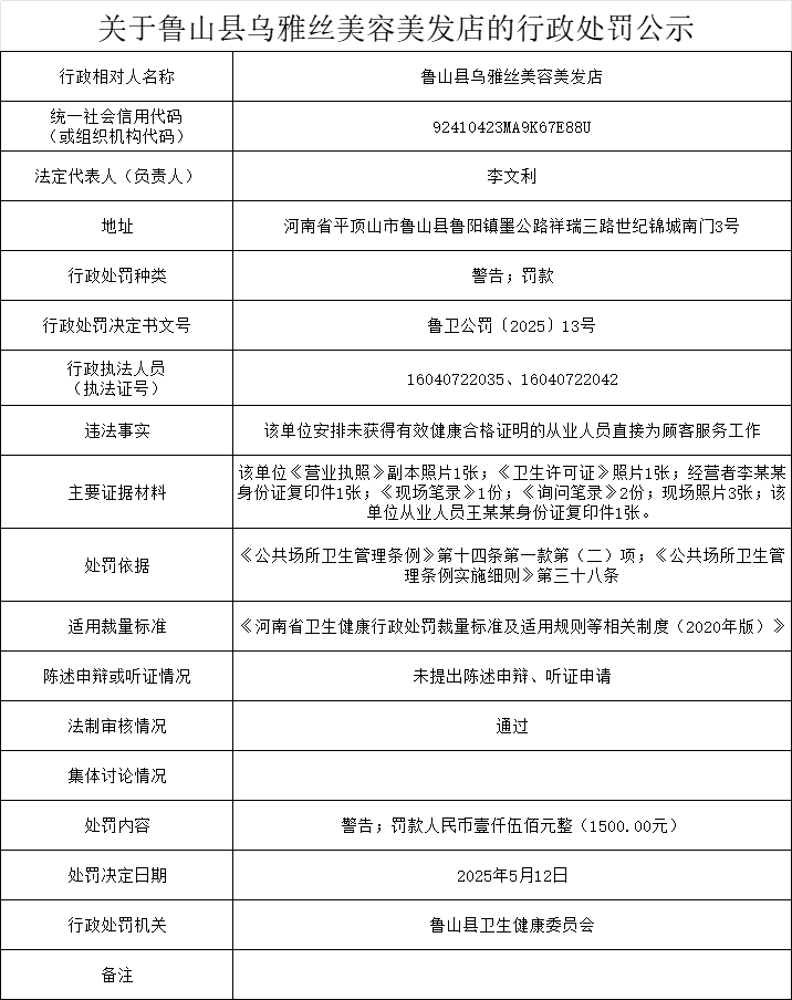 卫健委-乌雅丝美发店.png